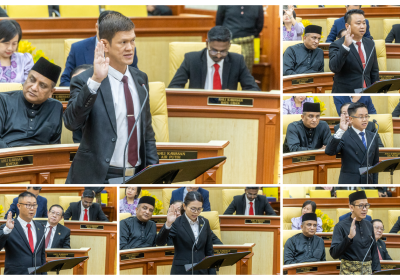 Angkat Sumpah Adun 9